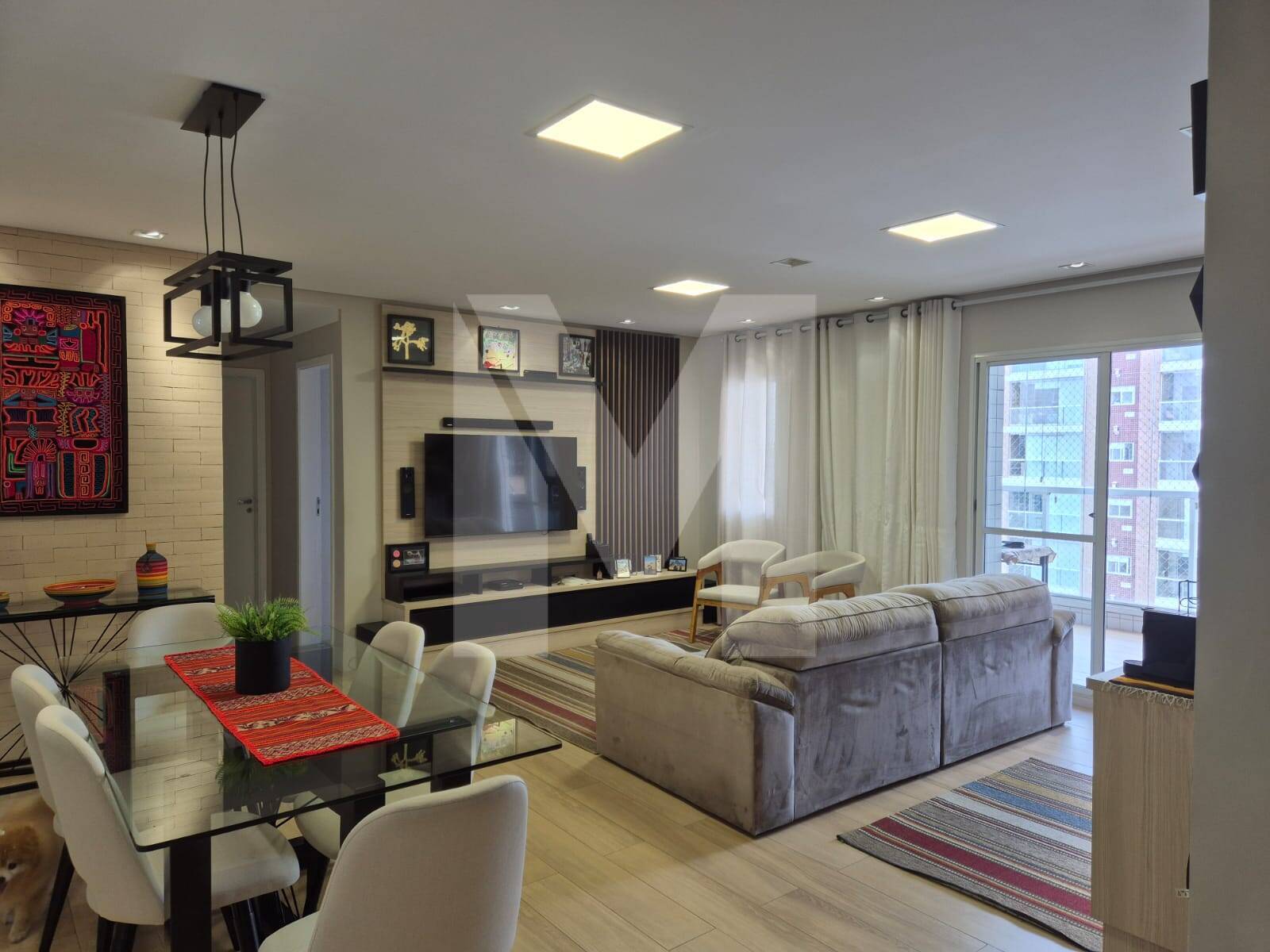 Apartamento no Baeta Neves com Sala Estendida e Opção para 3 Quartos